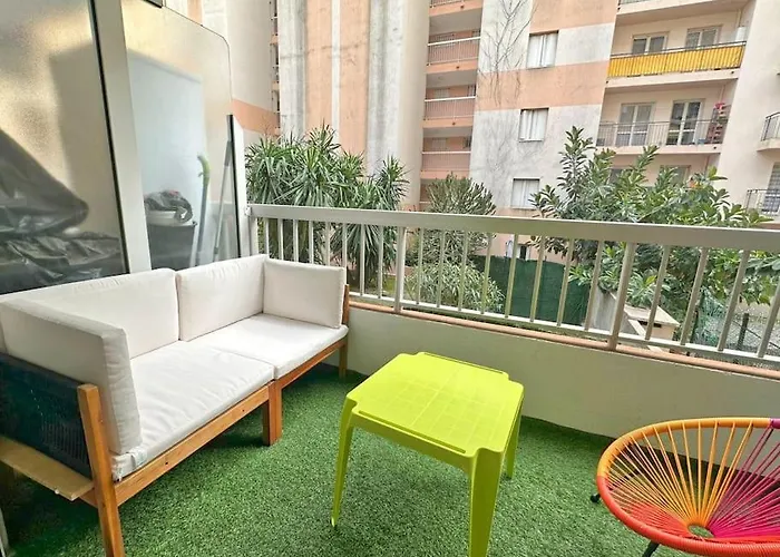 Cosy - Terrasse Clim Nice